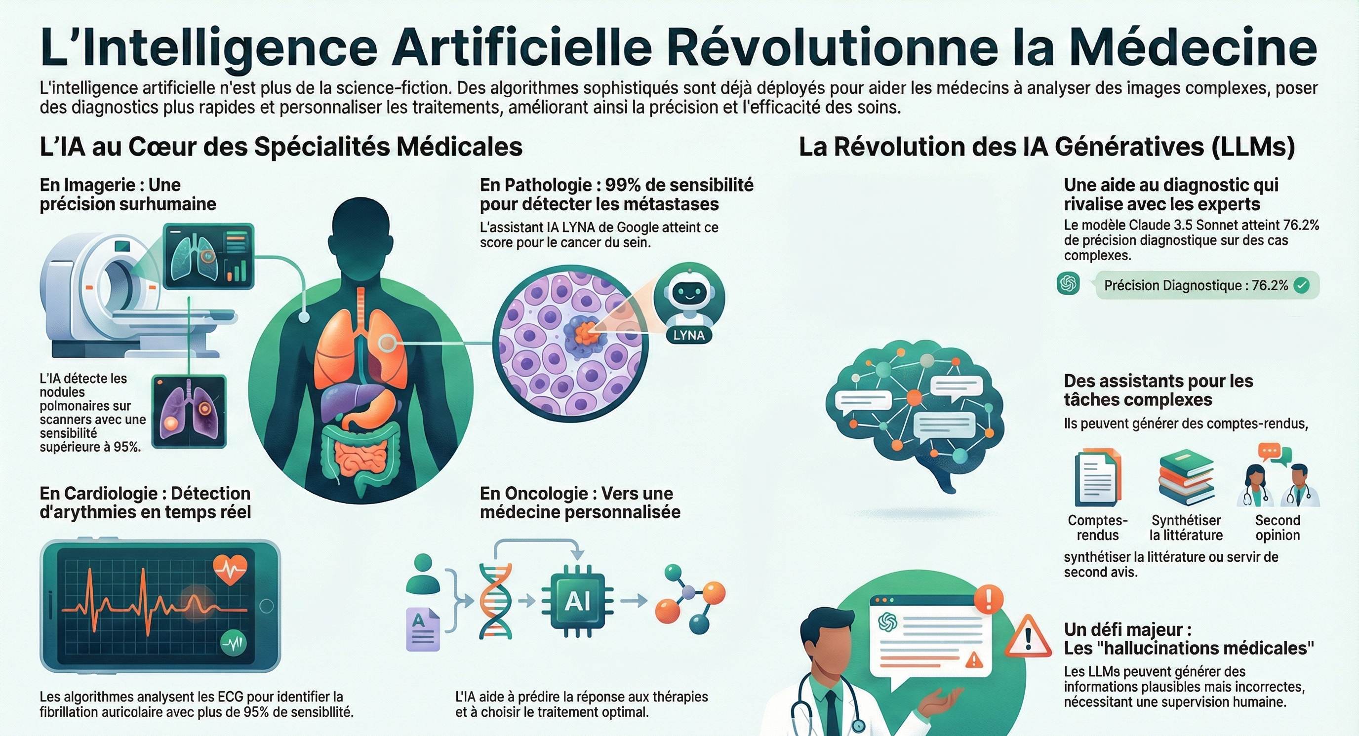 L'Intelligence Artificielle Révolutionne la Médecine